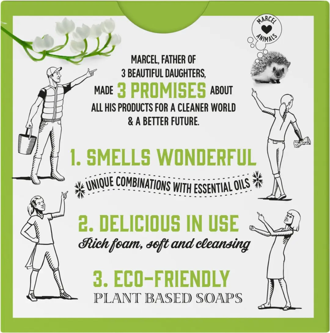 Marcel's Green Soap Conditioner Bar Tonka & Muguet 60g