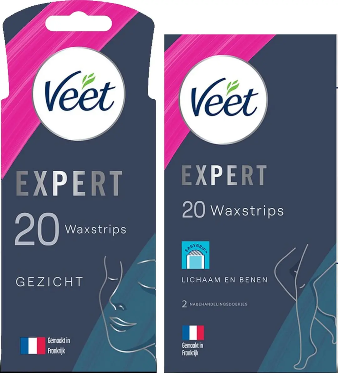Veet Expert Gevoelige Huid Ontharingsstrips