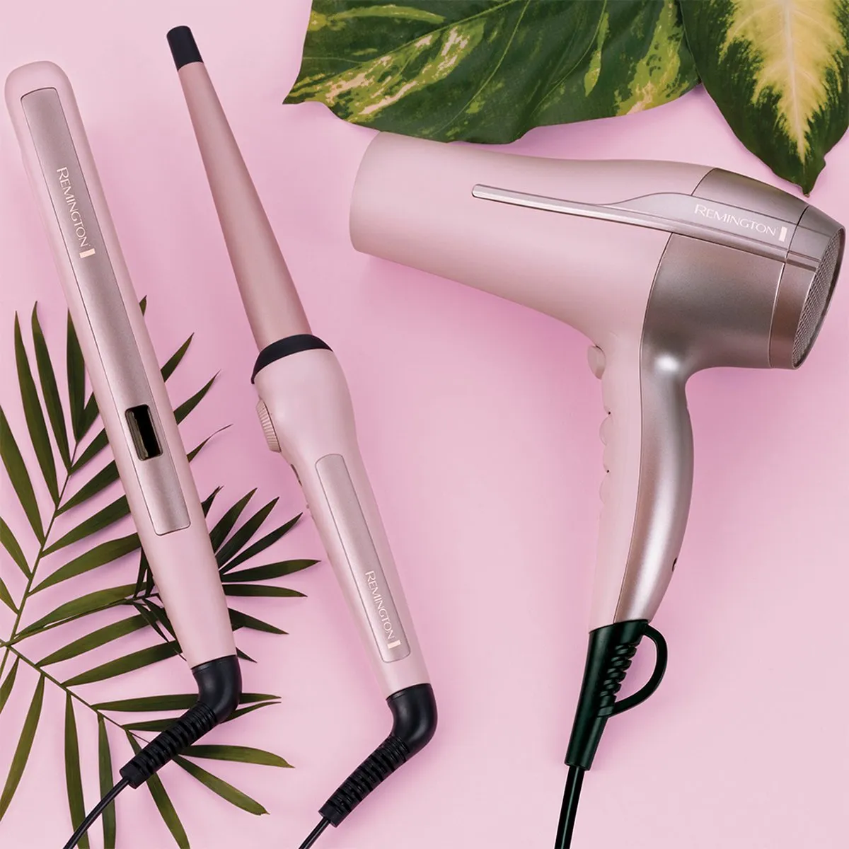 Remington D5901 Coconut Smooth Föhn - 2200W - Roze