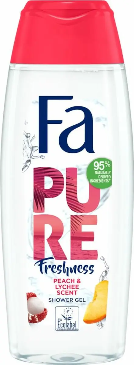 Fa Douchegel Pure Freshness Peach & Lychee 250ml