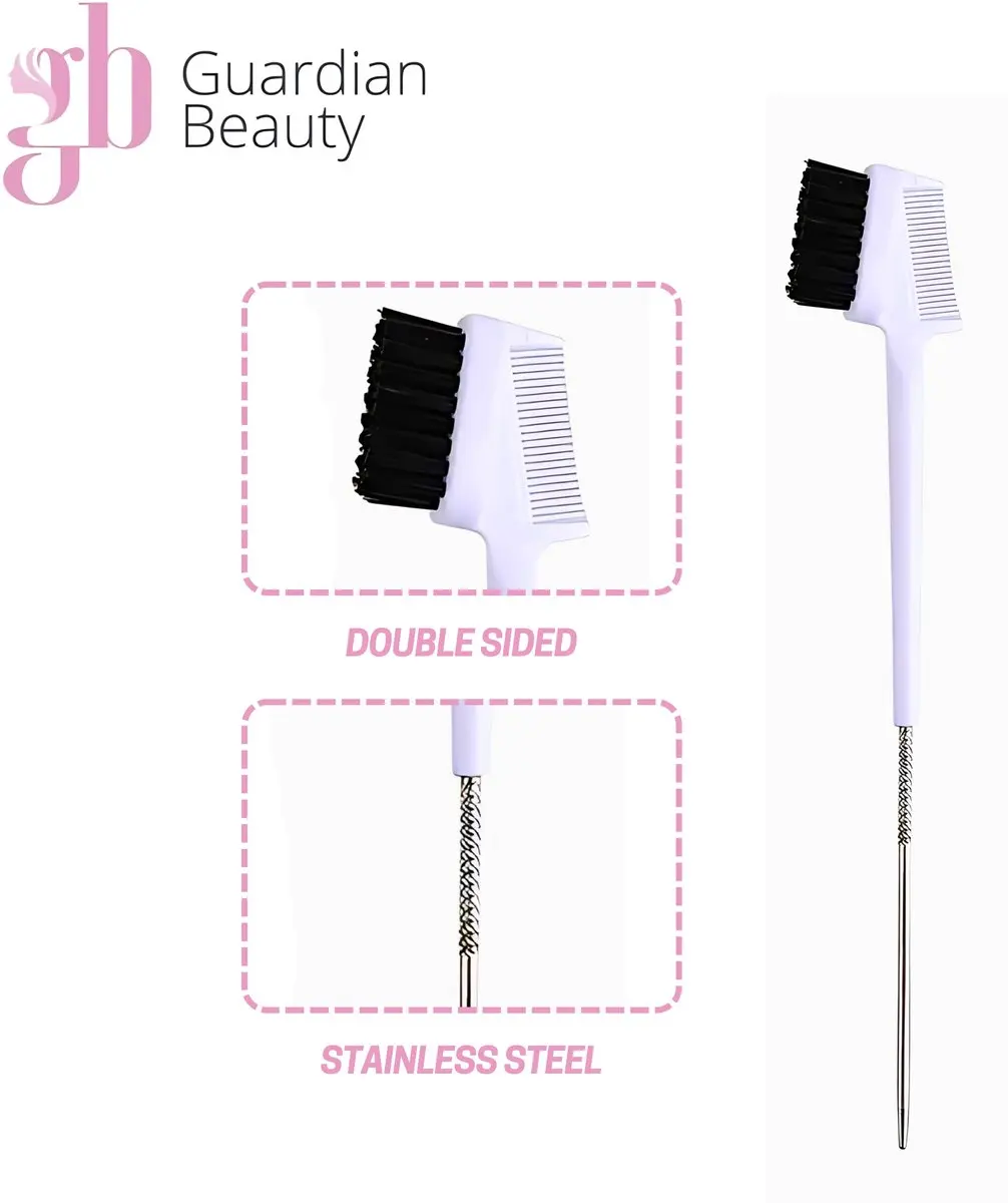 Guardian Beauty Edge Control Borstel & Waxstick - 2 Stuks