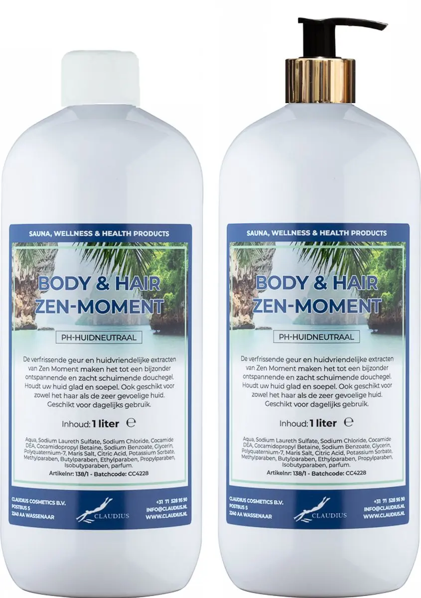Splashbox Cosmetics Body & Hair Zen Moment 1L