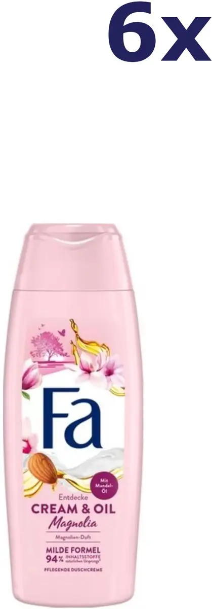 Fa Douchegel Cream & Oil Magnolia 250ml