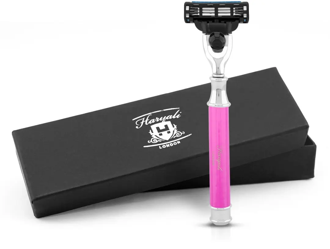 Haryali London 3 Edge Scheermes Roze