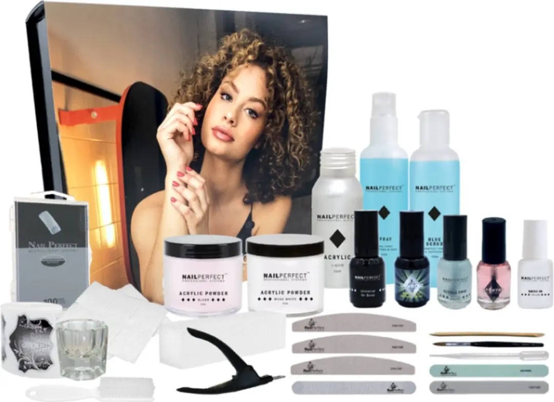 Nail Perfect Acrylic Get Started Kit - Zwart