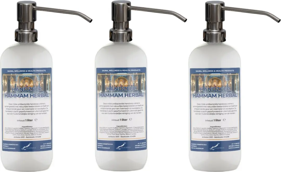 Splashbox Cosmetics Hammam Herbal Handzeep 1L
