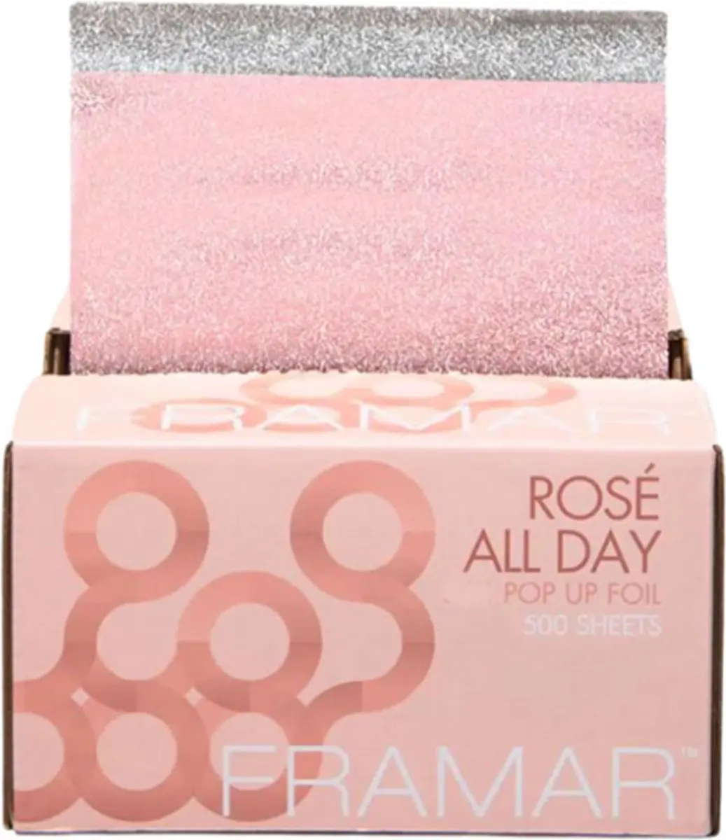 Framar Rose All Day Pop Ups - 500 Stuks - Zwart