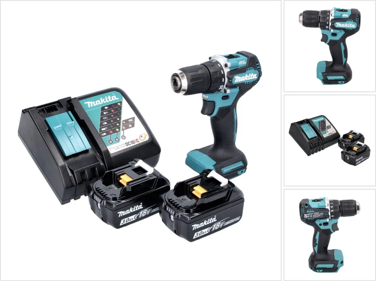 Makita DDF487RF Accuboormachine 18V
