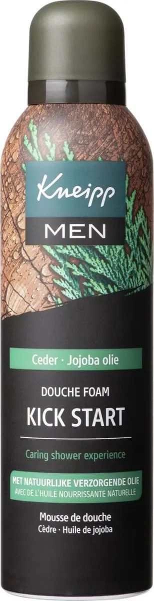 Kneipp Men Kick Start Douchefoam 200ml - 4 Stuks
