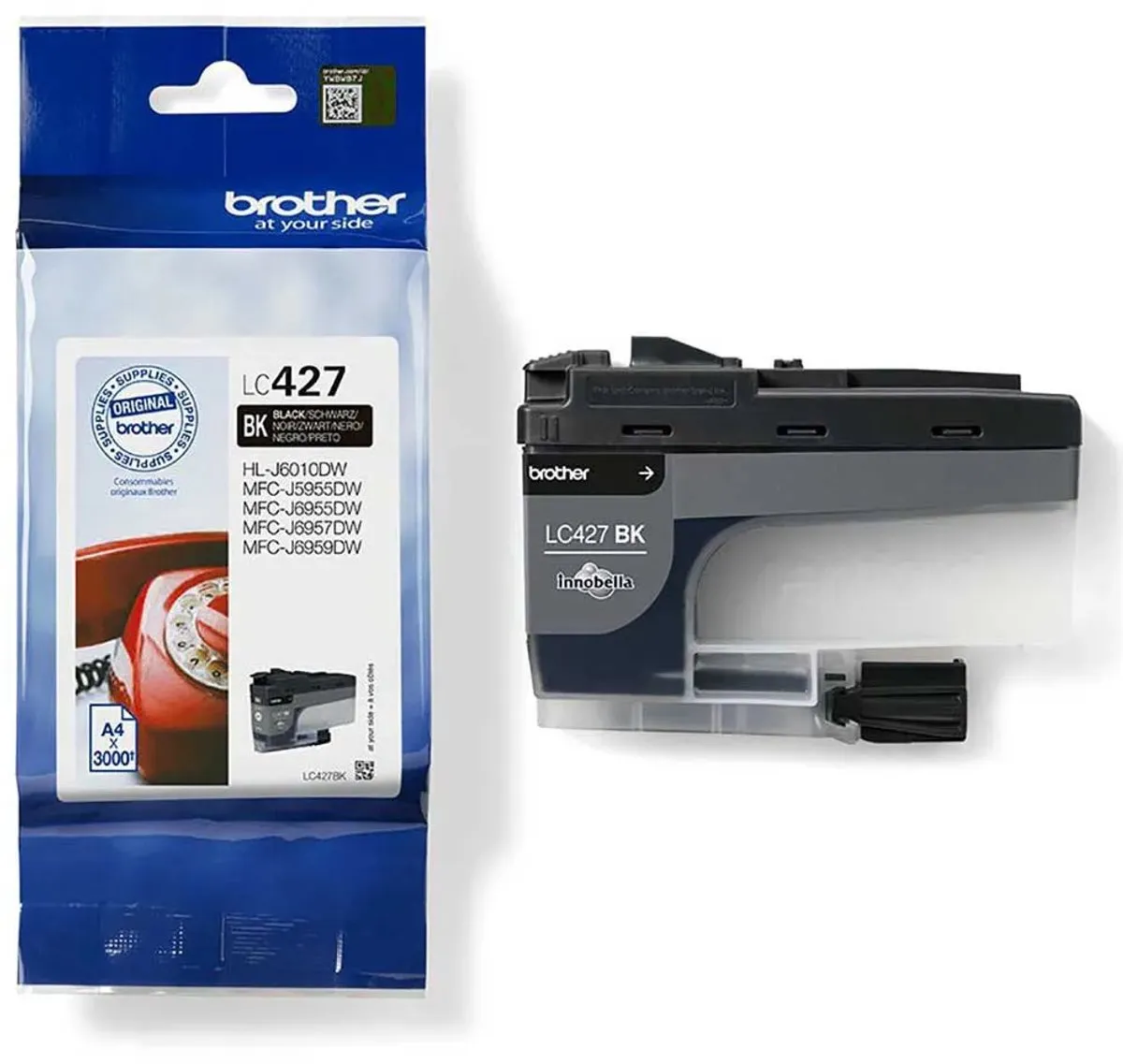 Brother LC-427BK Inktcartridge - Zwart