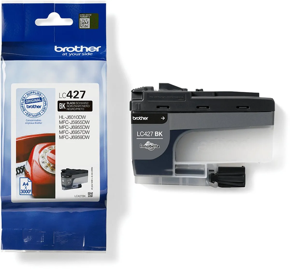 Brother LC-427BK Inktcartridge - Zwart