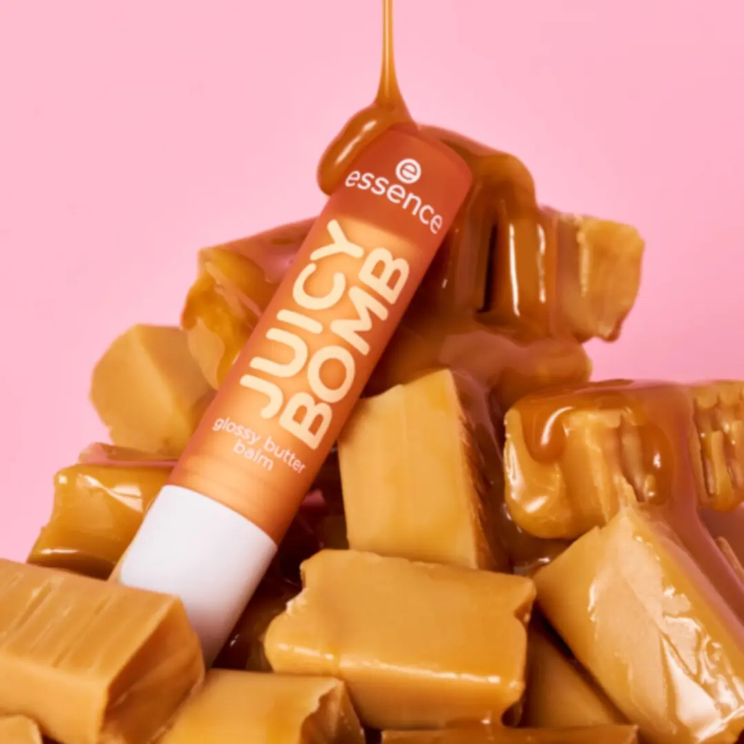 Essence Juicy Bomb Glossy Butter Balm 07 Caramelt My Heart - 2,5 ml