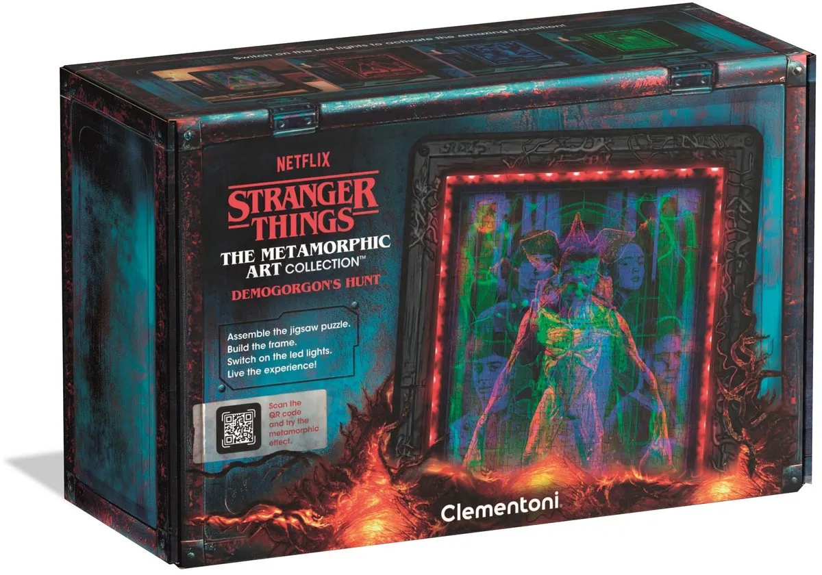 Clementoni Stranger Things Eleven Puzzel 520 Stuks - RGB Verlichting