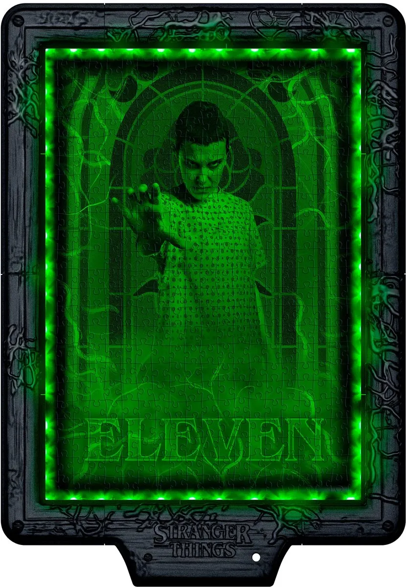 Clementoni Stranger Things Eleven Puzzel 520 Stuks - RGB Verlichting - afbeelding 6 van 6