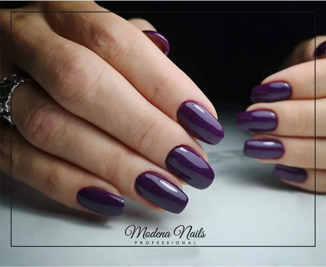 Modena Nails Gellak Mandal 7,3ml - Paars Glanzend
