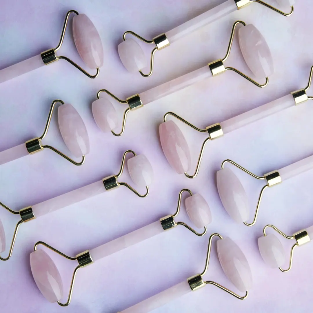 oolaboo Beauty Roller Roze Kwarts