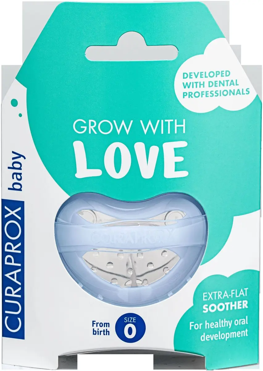 Curaprox Baby Fopspeen Maat 0 - Blauw