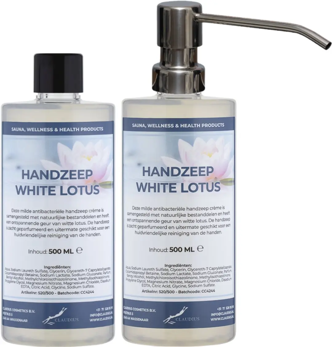 Splashbox Cosmetics Handzeep White Lotus 500ml