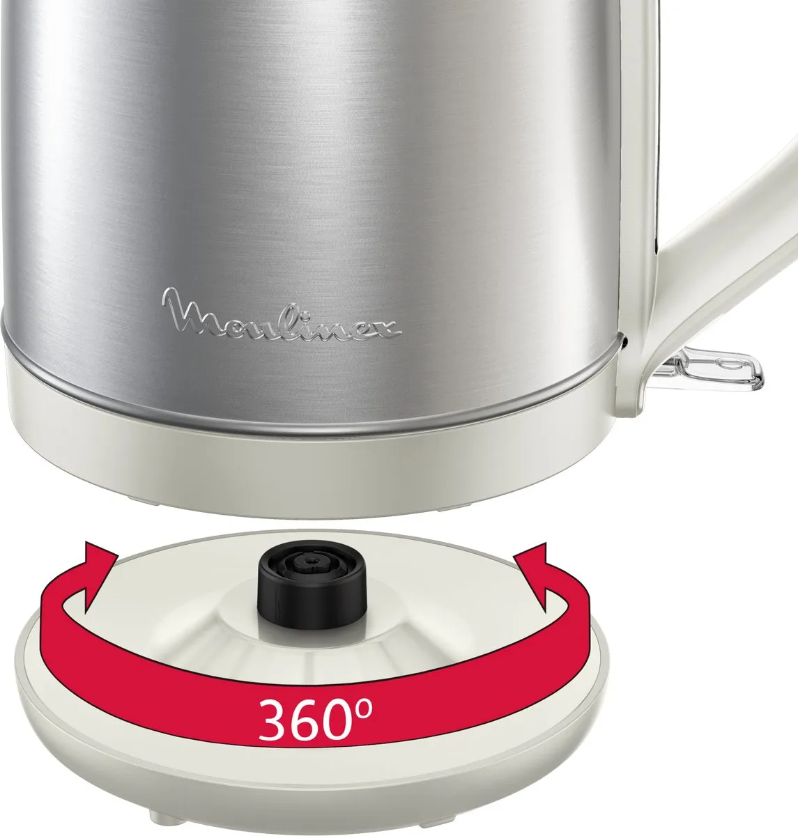 Moulinex Subito BY5S1AE0 Waterkoker 1.7L - RVS