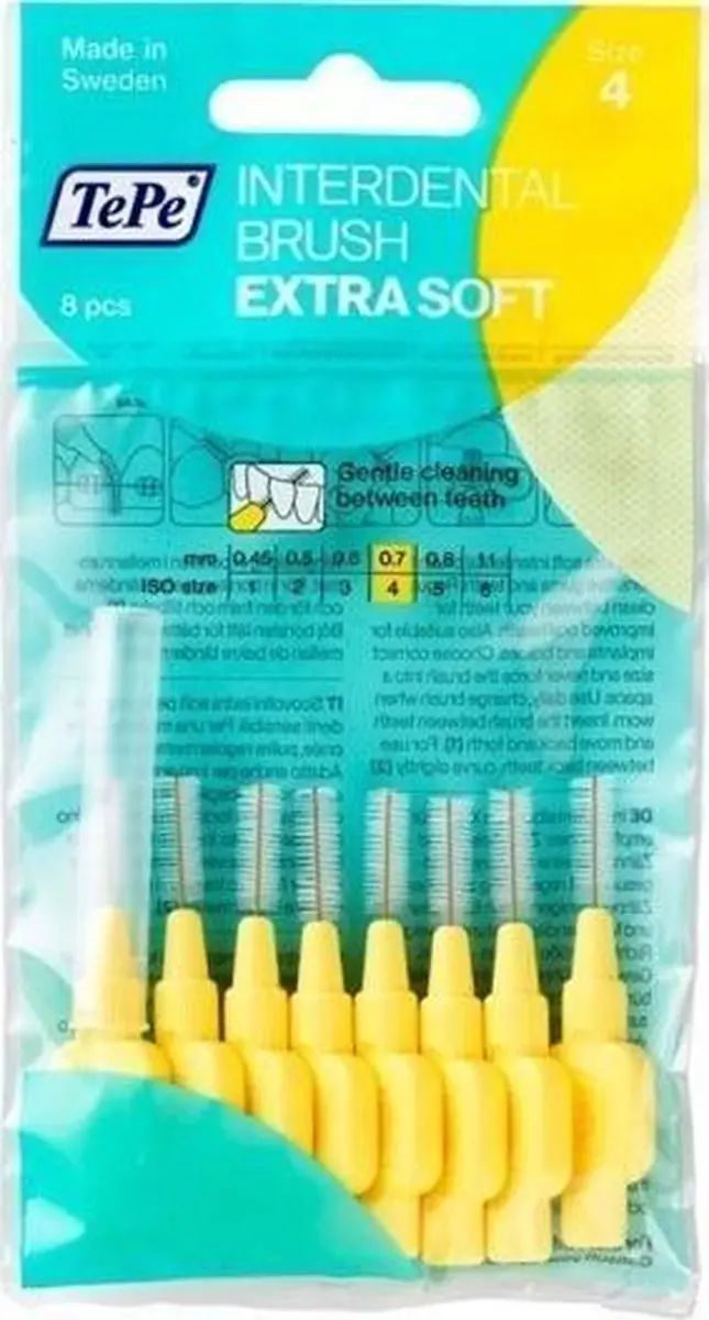 TePe Interdentale Ragers Extra Soft 0.7mm - 8 Stuks