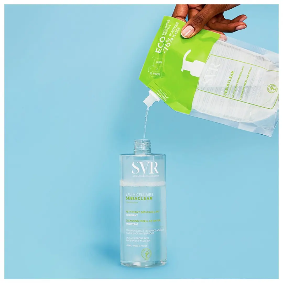 SVR Sebiaclear Eau Micellaire Refill 400ml - 400 Stuks