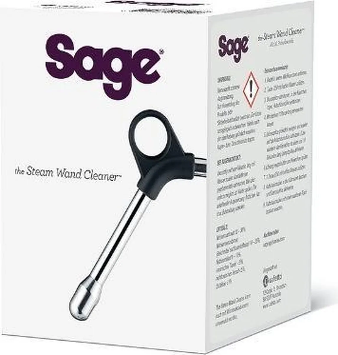Sage SES006NEU0NEU1 Stoompijpreiniger - 300ml - 10 Zakjes