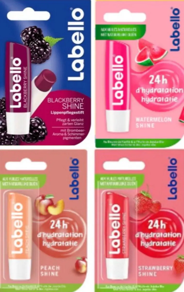Labello Lippenbalsem Cherry/Watermeloen/Mango/Pearly Shine