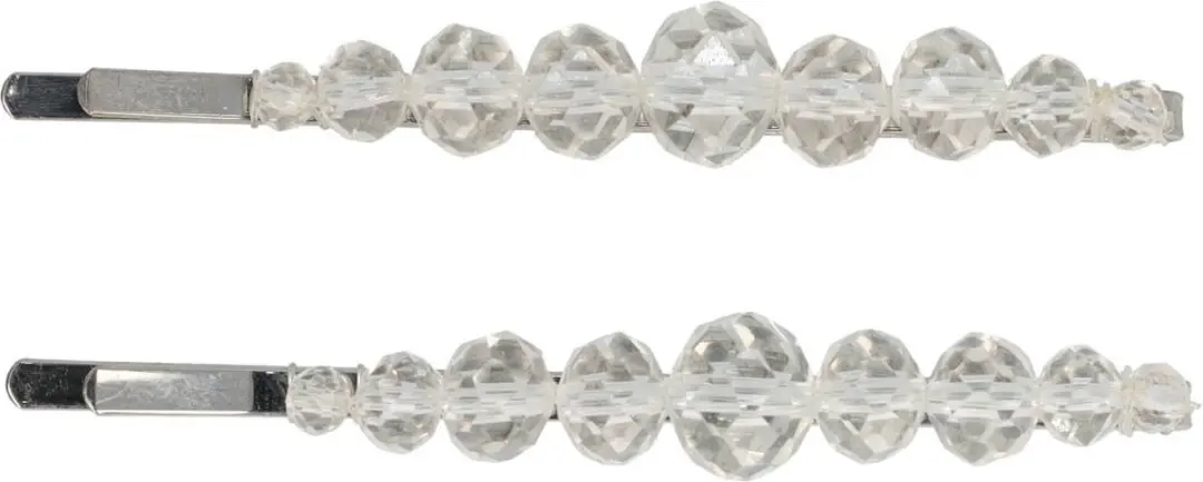Haarsoires Schuifspeldjes 7cm Transparant