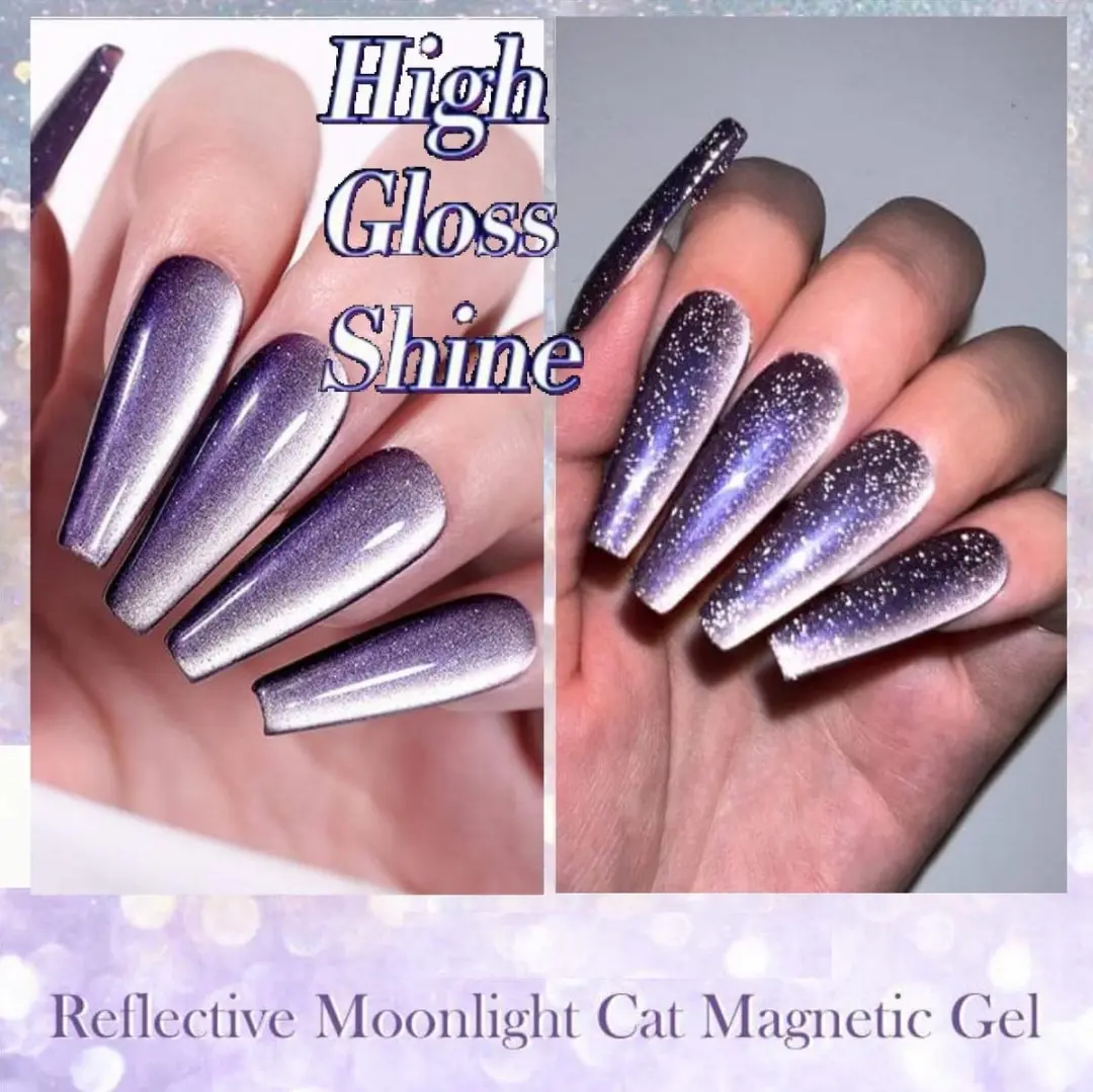 Born Pretty Cat Eye Gellak 6x10ml - 3. Moon