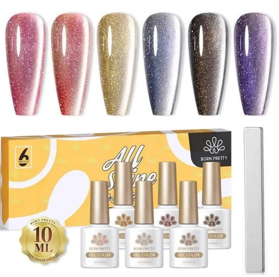 Born Pretty Cat Eye Gellak 6x10ml