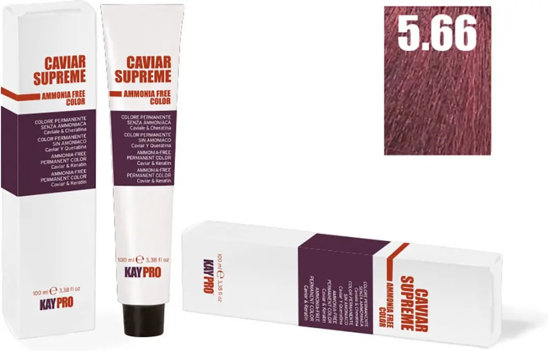 KayPro Caviar Supreme 5.66 Haarkleuring 100ml - Licht Bruin