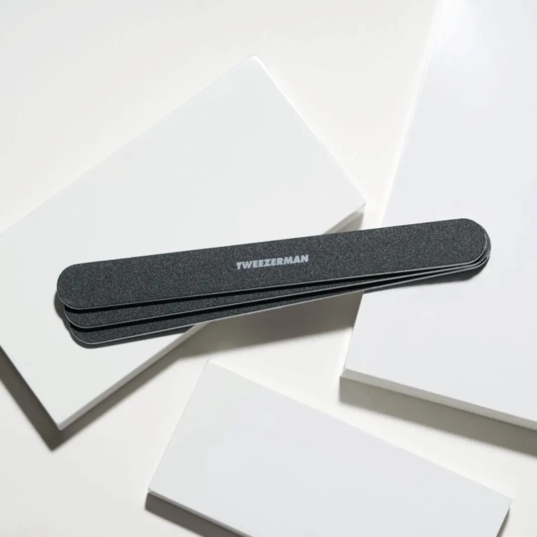 Tweezerman Nagelvijlen Set 3 Stuks - Zwart