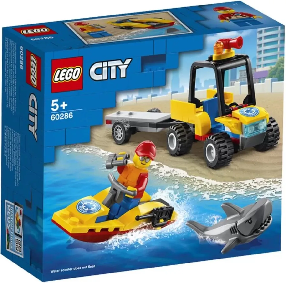 LEGO City ATV Strandredding 60286 - 79 Stukken