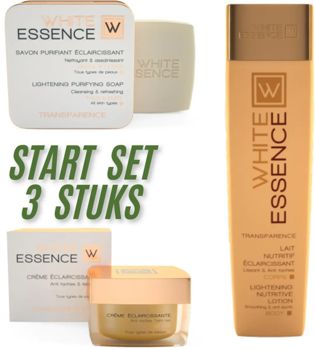HT26 Paris White Essence Transparence Set