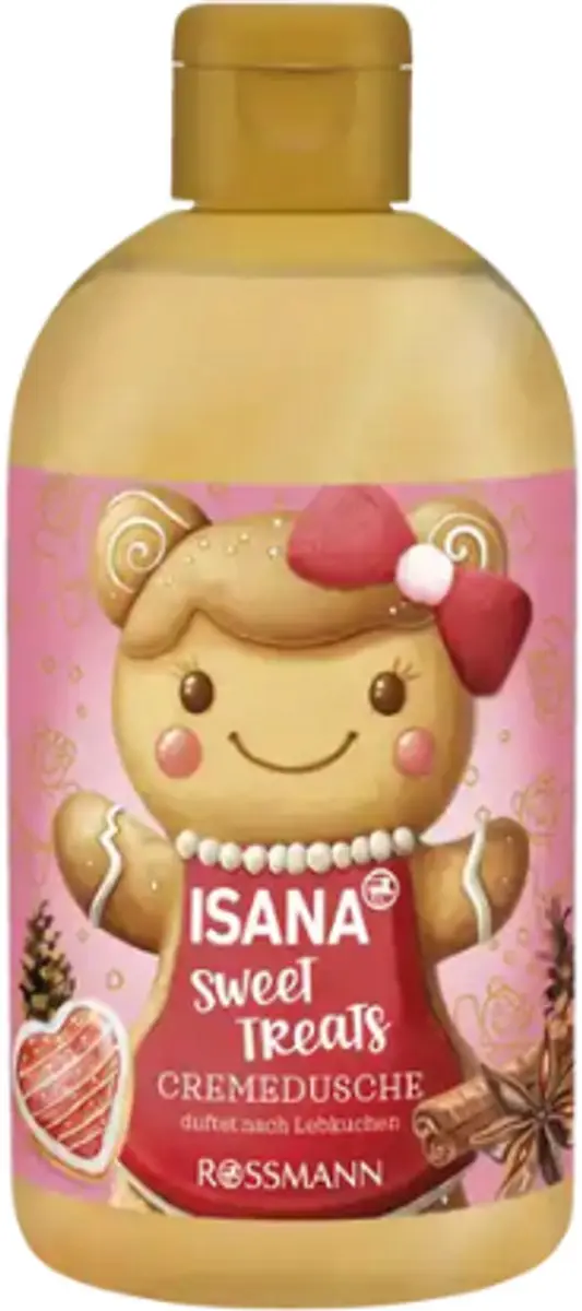 Isana Kerst Douchegel Sweet Treats 350ml