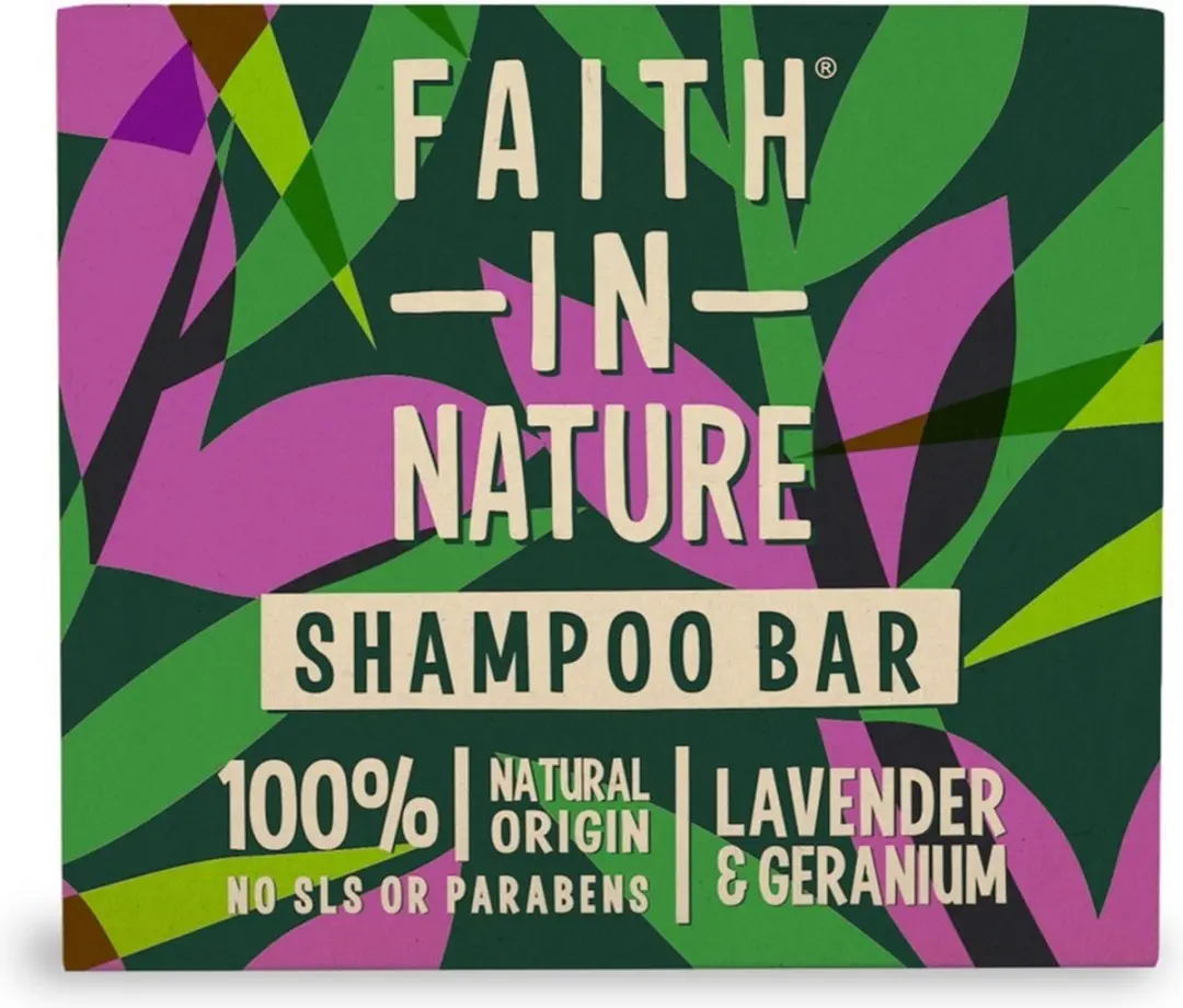 Faith In Nature Lavender & Geranium Shampoo Bar 85g