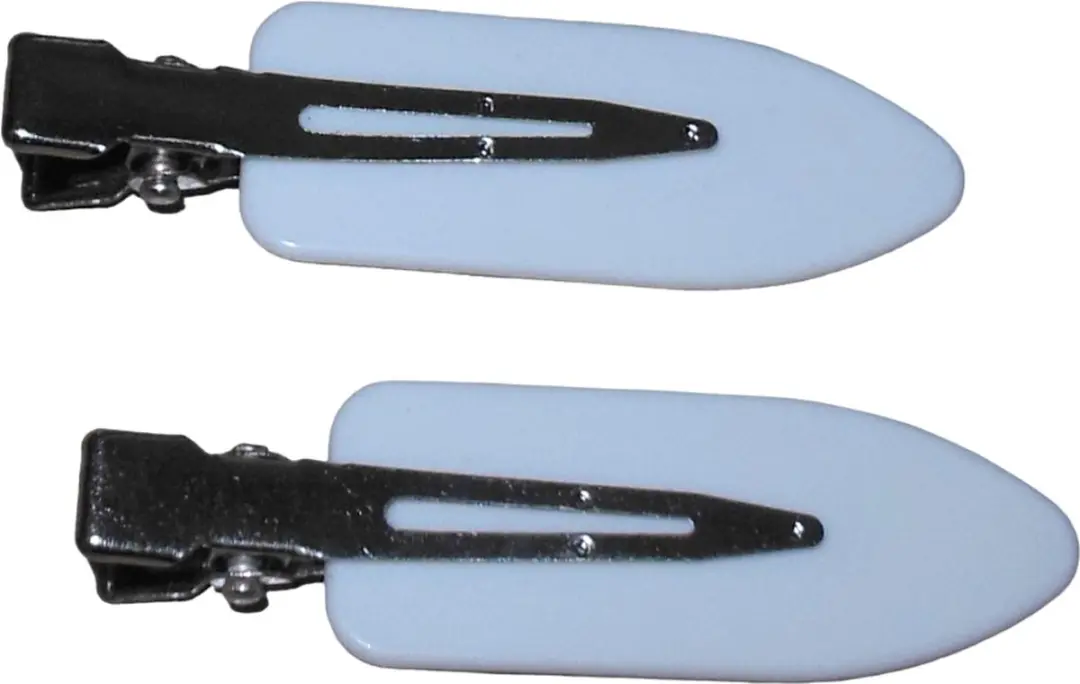 Hairmode Haarclip-Haarspeld - Wit - 2 Stuks