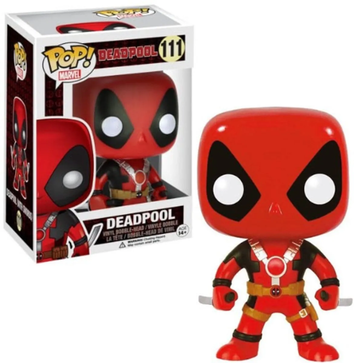 Funko Pop! Deadpool Two Swords Marvel Verzamelfiguur 10cm FUN7486