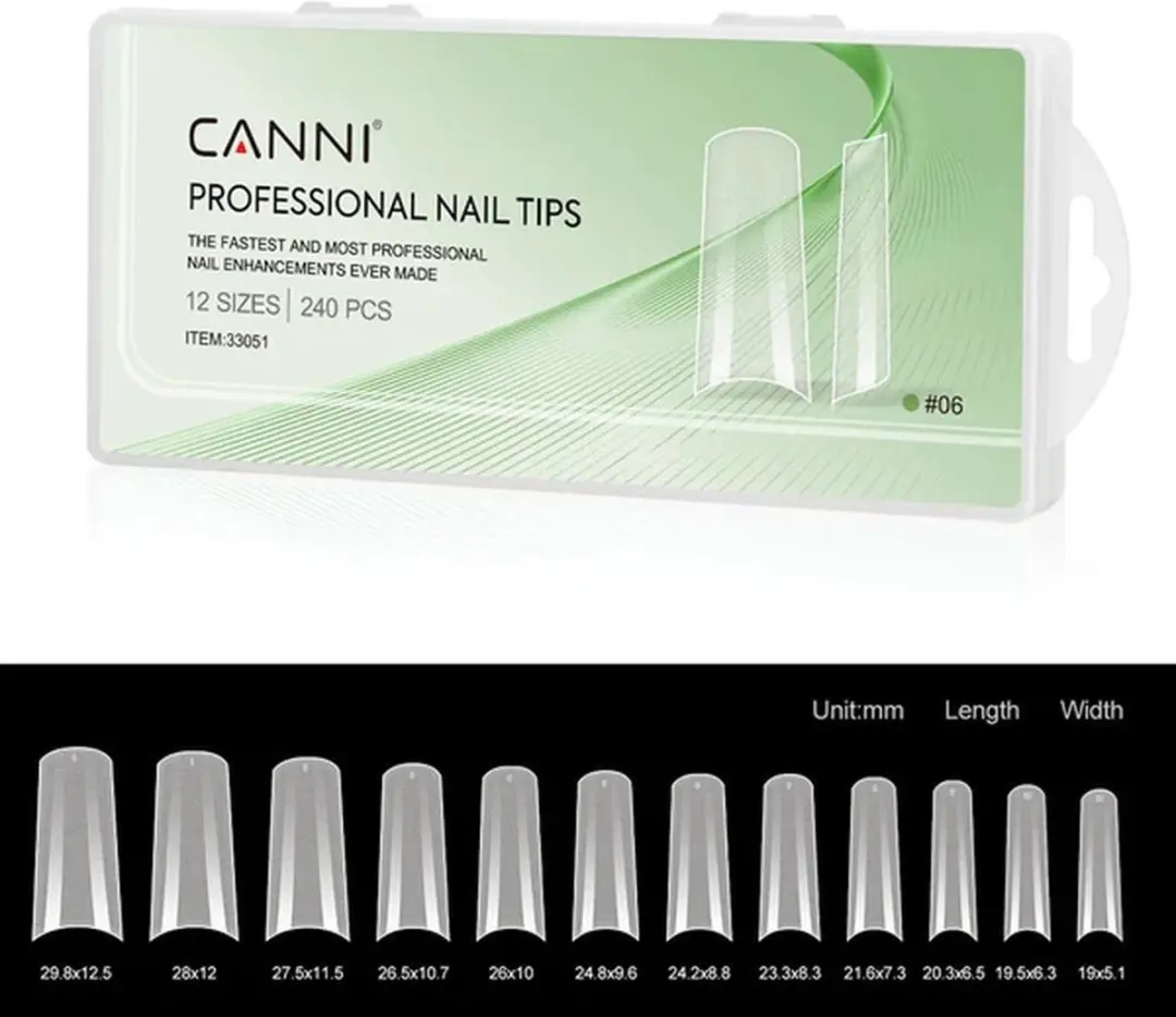 Canni Nageltips Mat French