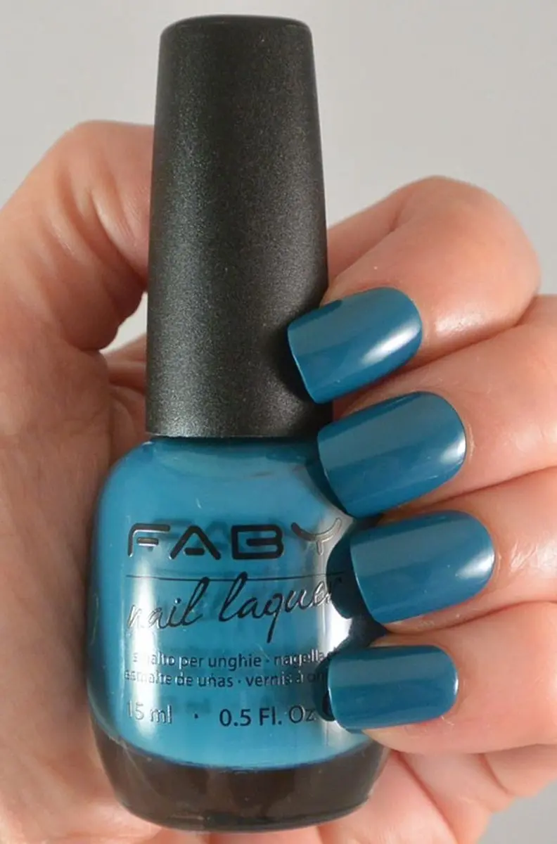 FABY Vegan Nagellak Blauw - 15ml