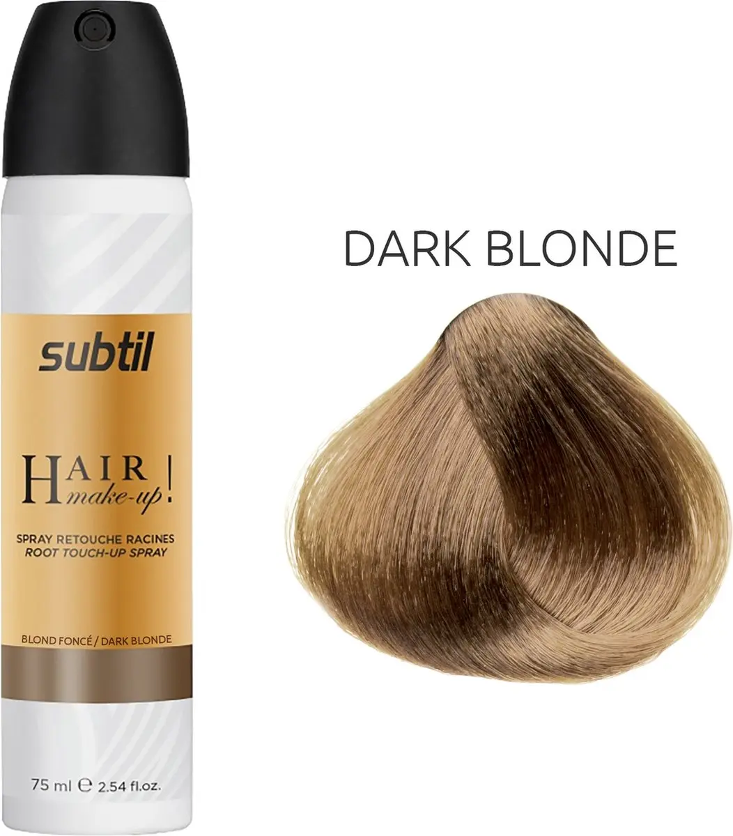 Subtil Hair Make-up Root Touch-up Spray Donker Blond - 75ml