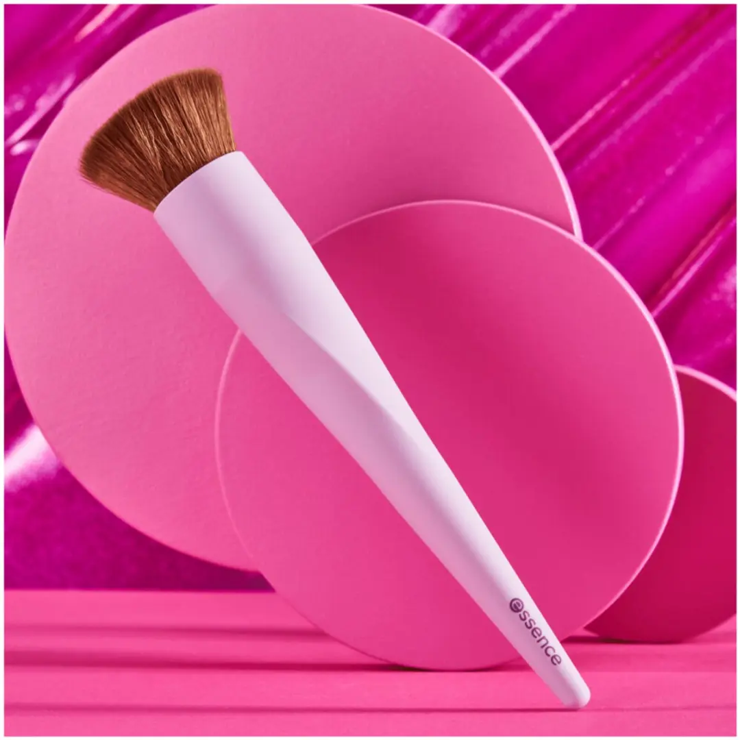 Essence Make Up Buffer Brush 01 Roze - 3 Stuks