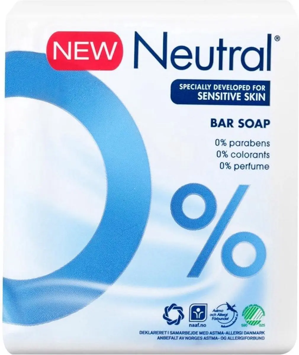 Neutral Bar Soap 100g - 18 Stuks