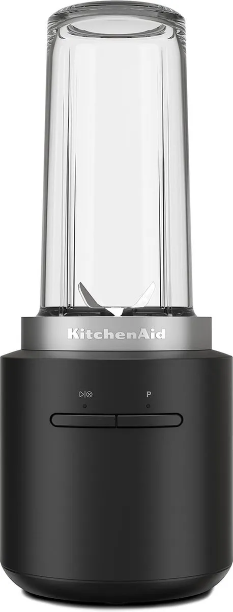 KitchenAid 5KSBR256BM Blender - 4 Mesjes - 0.47L - Mat Zwart