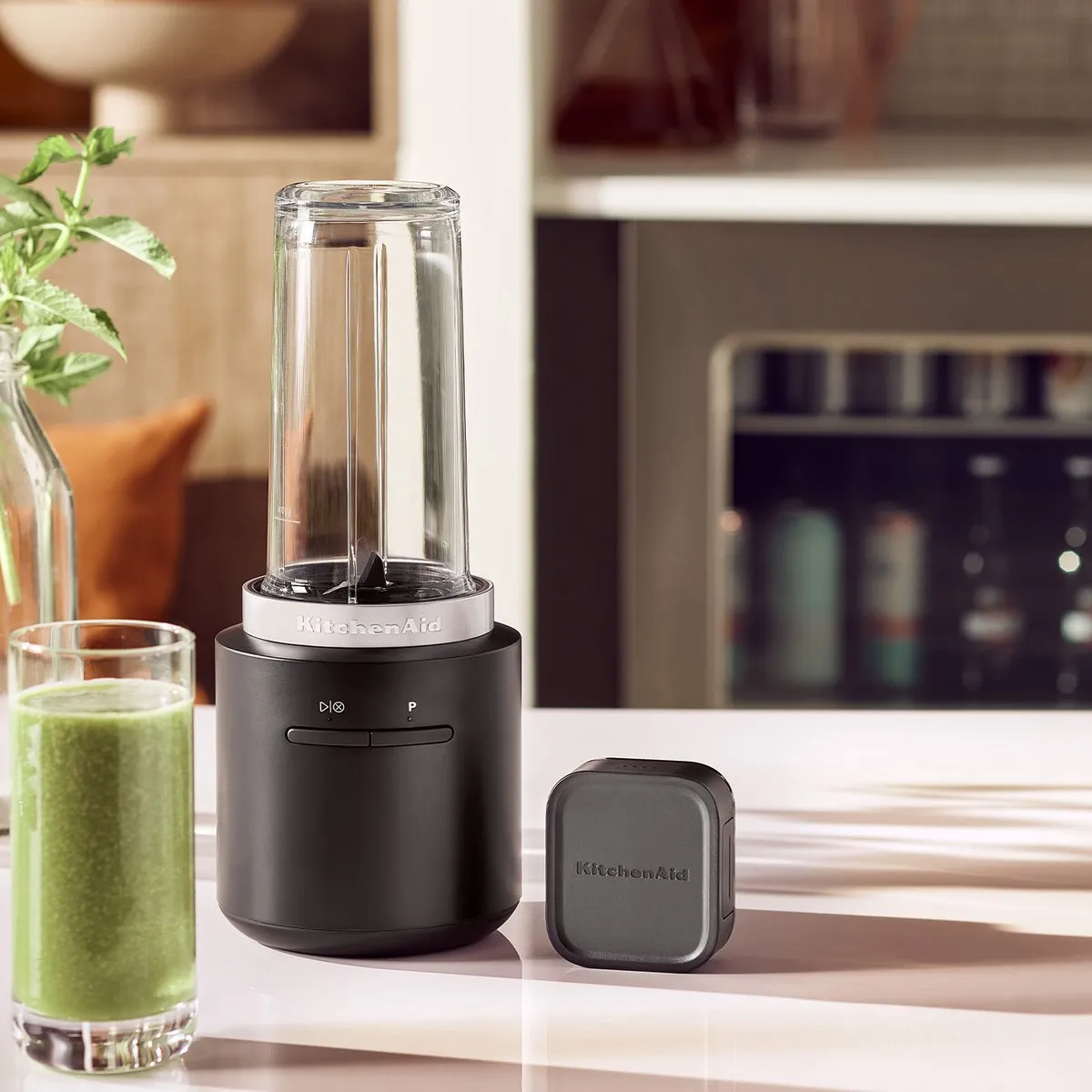 KitchenAid 5KSBR256BM Blender - 4 Mesjes - 0.47L - Mat Zwart