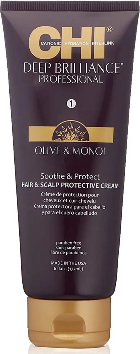 Chi Natural Life Deep Brilliance Haar & Hoofdhuidcrème 177ml