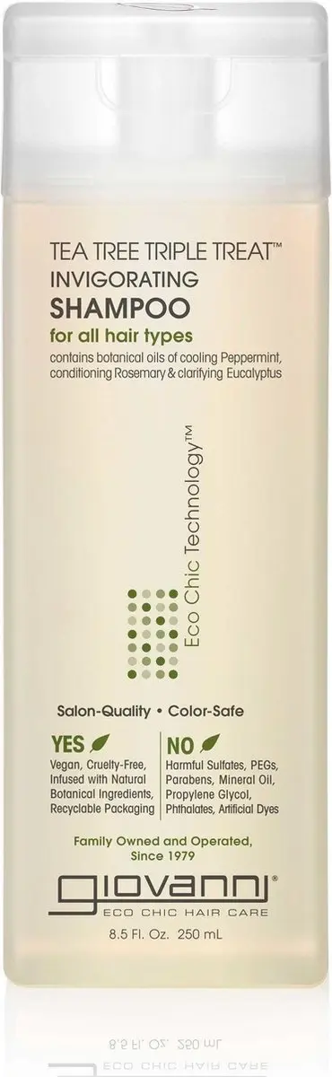 Giovanni Tea Tree Triple Treat Shampoo 250ml