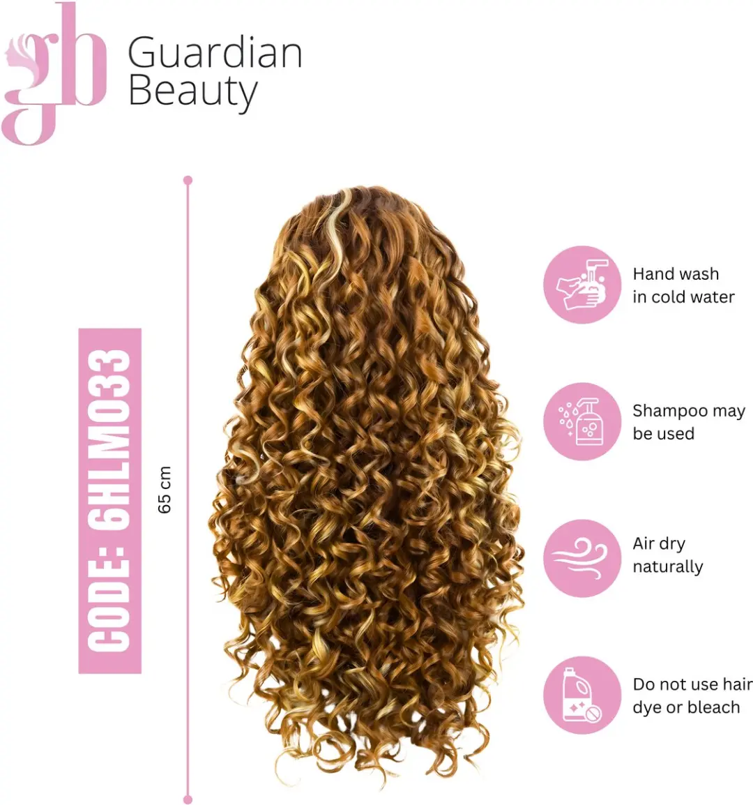 Guardian Beauty Paardenstaart Extensions 65cm - Clip-in - 6HLM033