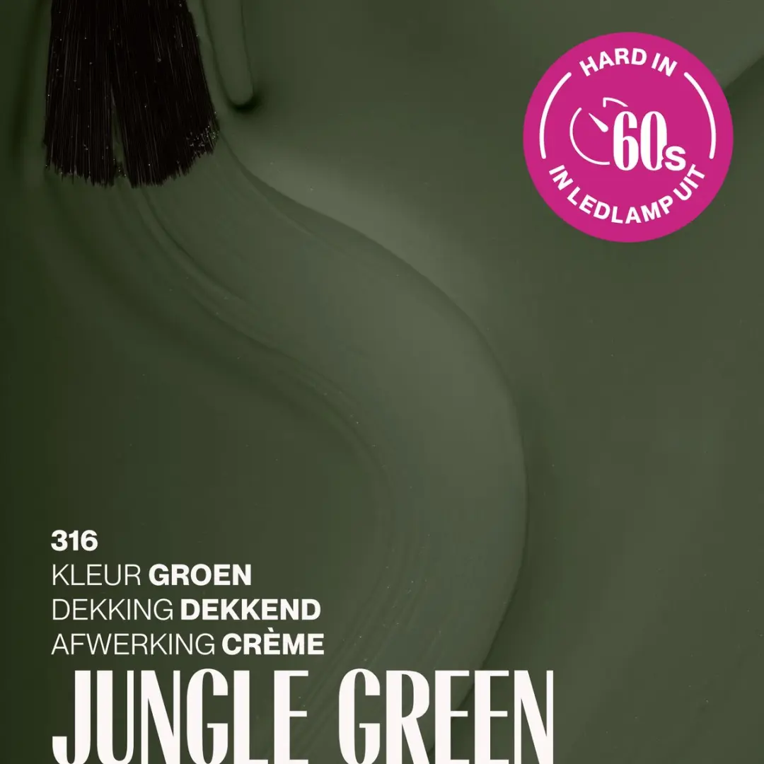 Pink Gellac Jungle Green 316 Gellak 15ml