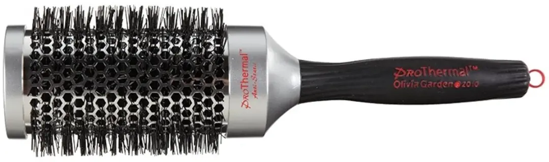 Olivia Garden Pro Thermal T-53 Borstel - Zilver/Zwart